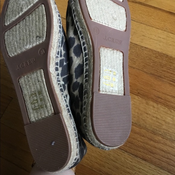 NEW J.Crew Leopard Espadrilles - Picture 7 of 8